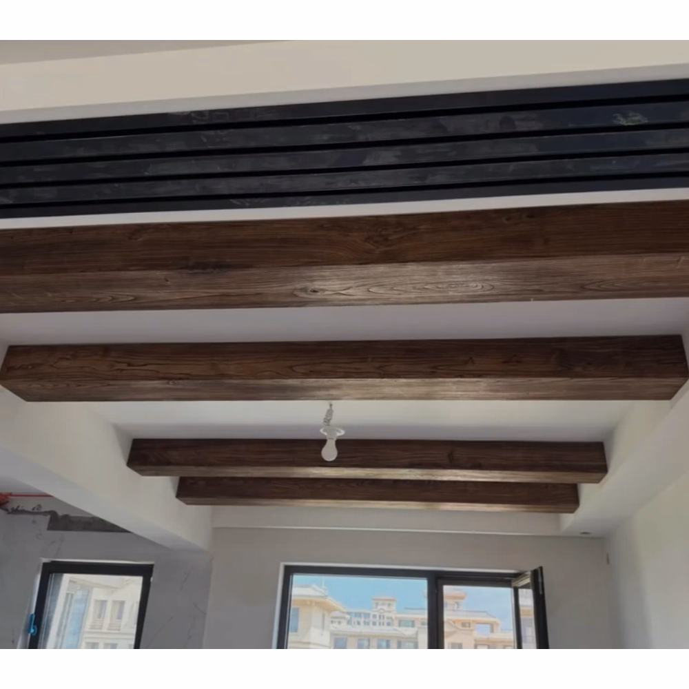 Interior Installation: fauxwoodbeams 021