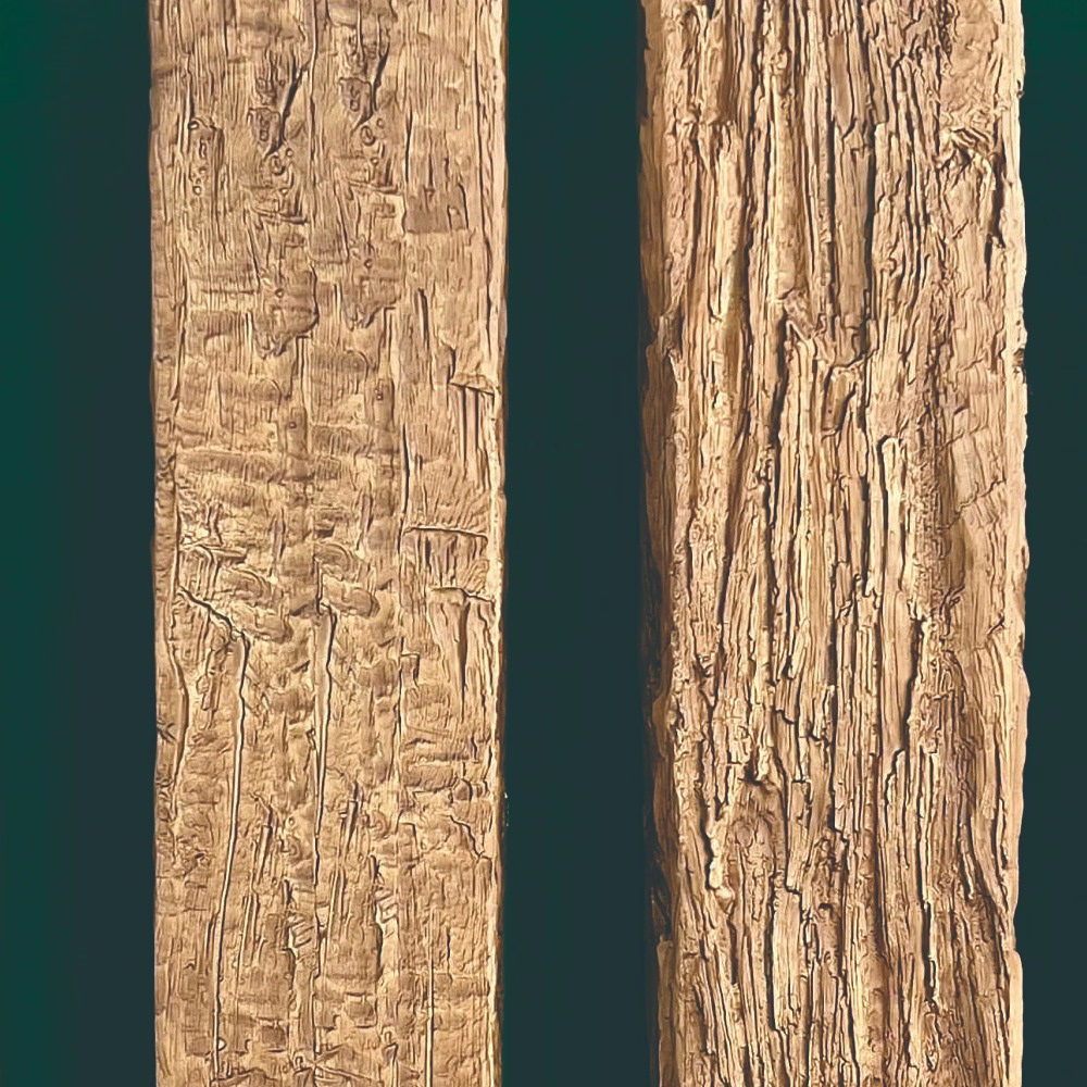 Interior Installation: fauxwoodbeams 034